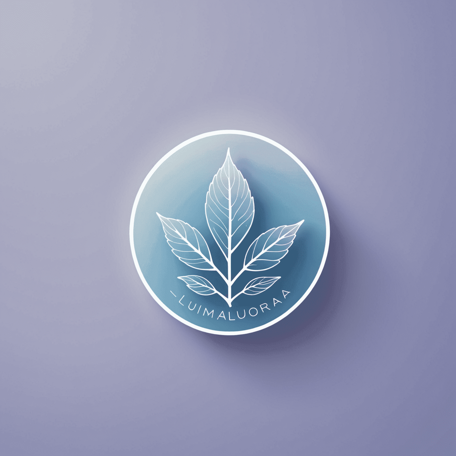 Lumora logo - A soft, minimalist design featuring a gentle gradient from light blue to pale lavender. The word 'Lumora' is written in a clean, modern sans-serif font, with a small icon resembling a stylized leaf or drop of water next to it.